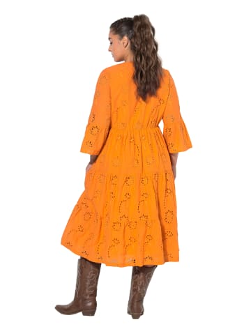 Studio Untold Midikleid in orange