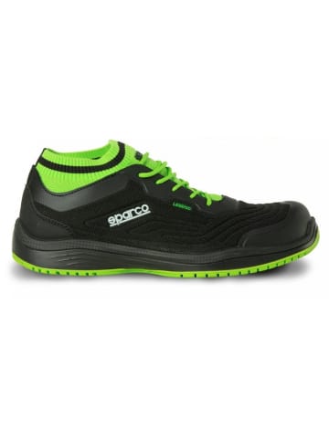 Sparco Legend S1P ESD SRC Sicherheitsschuhe / Arbeitsschuhe in Grün
