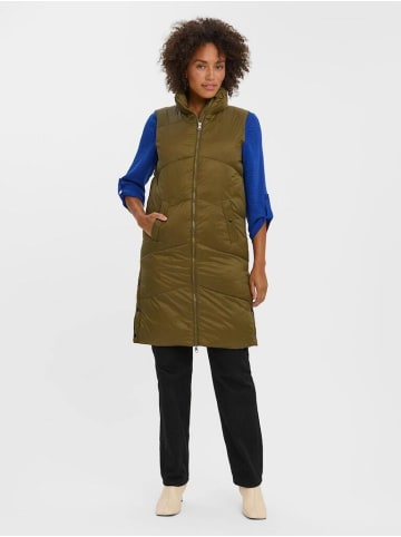 Vero Moda Weste in dark olive