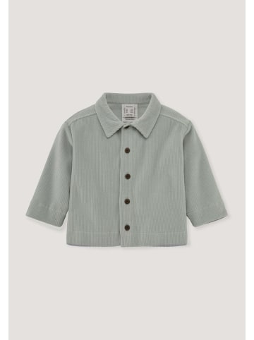 Hessnatur Hessnatur Cord-Jacke Mini Boho aus reiner Bio-Baumwolle in nebelblau