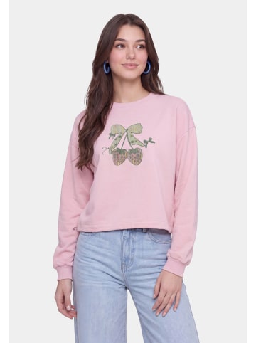 myMo Women Sweatshirt in Light Rose