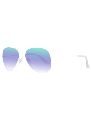 Skechers Damen Sonnenbrillen Aviator Weiß