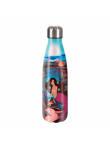 Step by Step Isolierte Edelstahl-Trinkflasche Mermaid Delia in blau