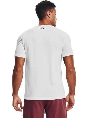 Under Armour T-Shirt "UA Seamless Kurzarm-Oberteil" in Weiß