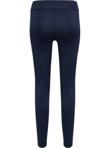 Hummel Sportleggings in Blau
