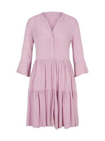 TOM TAILOR Denim Kleid BABYDOLL in Rosa