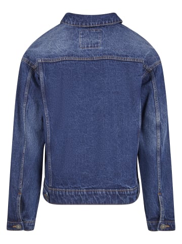 Urban Classics Denim Jackets in new mid blue washed