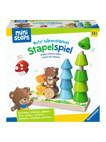 Ravensburger ministeps: Butz‘ bärenstarkes Stapelspiel Ab 12 Monate in bunt