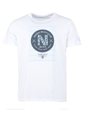 TOP GUN T-Shirt NB20016 in white