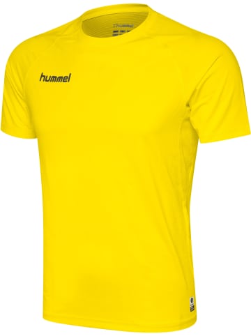 Hummel Trikot S/S Hml First Performance Jersey S/S in BLAZING YELLOW