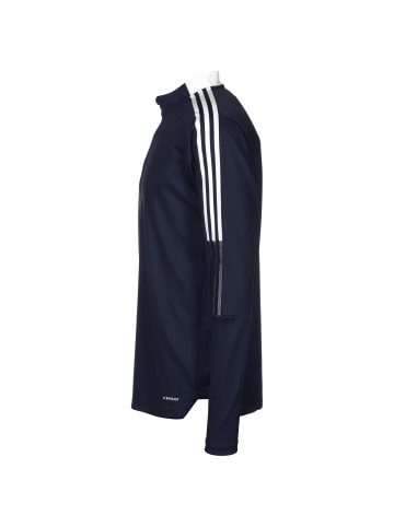 adidas Performance Sweatshirt Tiro 21 in dunkelblau / weiß