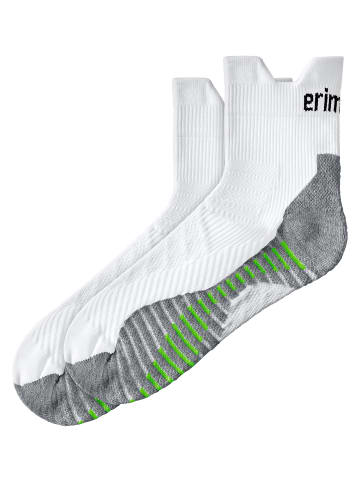 erima Unisex Erwachsene Laufsocken in weiss