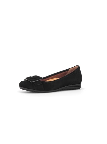 Gabor Comfort sportliche Ballerinas in schwarz