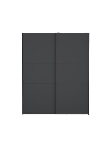 ebuy24 Schiebetürenschrank Como (2-türig) Grau 179 x 67 cm