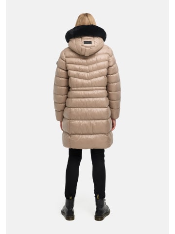 Navahoo Steppmantel Lumeiaa 14 in Taupe Grey