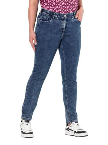 Ulla Popken Jeans in dark blue denim