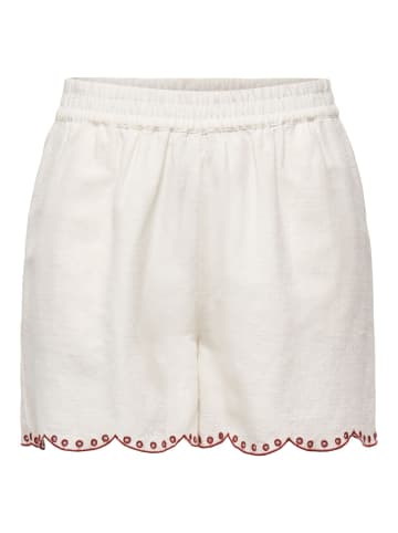JDY Shorts in Cloud Dancer 1