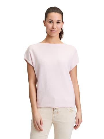 CARTOON Strukturshirt kurzarm in Rose Dust Melange