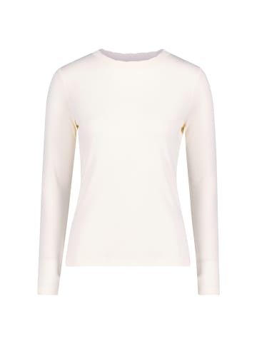 Zero  Jersey-Shirt mit Wellenkante in Eggnog