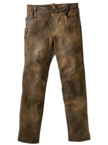 MADDOX Lederhose FLORINUS in braun