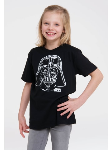 Logoshirt T-Shirt Darth Vader - Portrait in schwarz