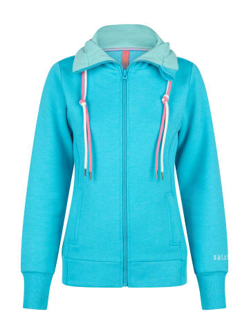 Salzhaut Sweatjacke TAASEN Scuba Blue