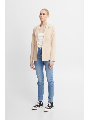 ICHI Blazer IHLEXI Regular fit in Bleached Apricot