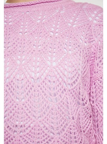 Swirly Damen Pullover in Pink