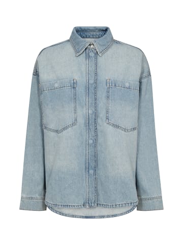 Mos Mosh Bluse Emm Flower Shirt in bleached