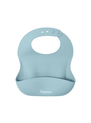 Kindsgut  Silikonlätzchen in Aquamarin