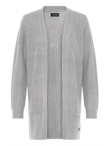 Oxmo Strickjacke OXEdna in Grau