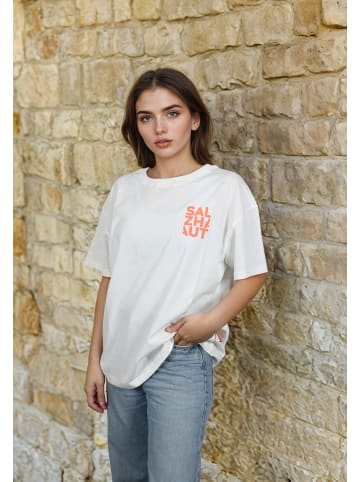 Salzhaut Shirt WEVEN in Offwhite