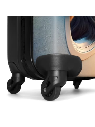 MuchoWow Suitcase, Koffer, Reisekoffer Löwe