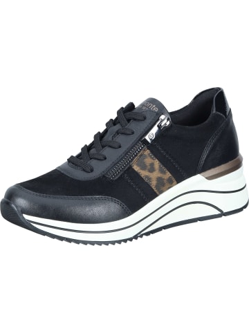 remonte Schnürschuhe in schwarz/schwarz/braun/black