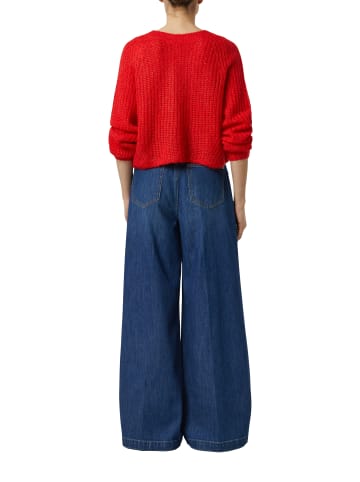 comma Strickjacke in rot - 0001