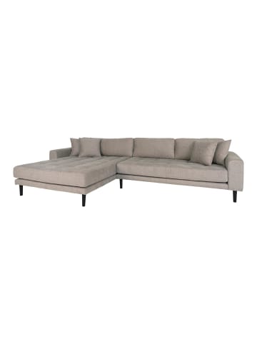 ebuy24 Ecksofa Lido Braun 290 x 170 cm