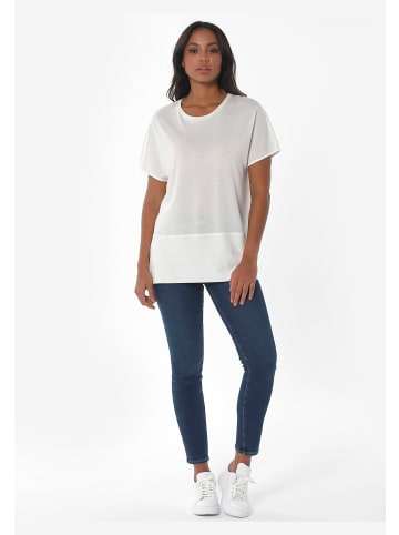 Organication T-Shirt "WOR13353" in Cremeweiß