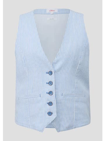 s.Oliver Indoor-Weste in 55G0_himmelblau