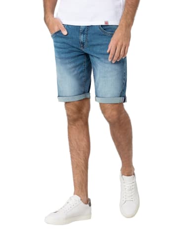 Timezone Short SLIM SCOTTYTZ SHORT slim in Blau