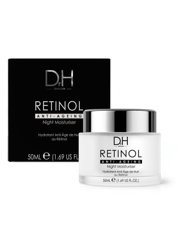 Dr H Nachtcreme mit Retinol, Kokosöl & Grünem Tee 50 ml