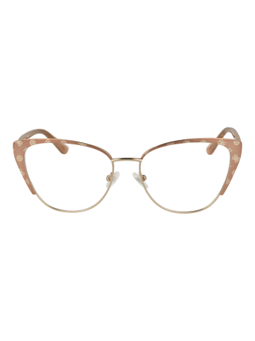 Guess Damen Optische Fassungen Katzenauge Beige
