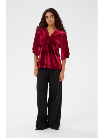 Soaked in Luxury Langarm-Bluse SLVelera Feminine Form in Winetasting