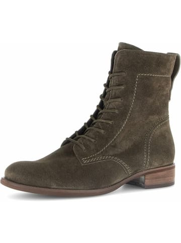 Gabor Schnür-Stiefeletten für Damen in olive
