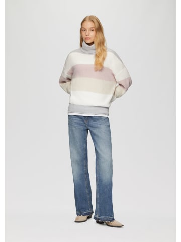 QS Strickpullover langarm in Blau