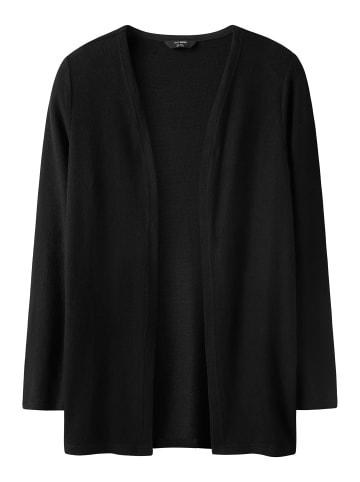 TWO SOON Strickjacke in Black