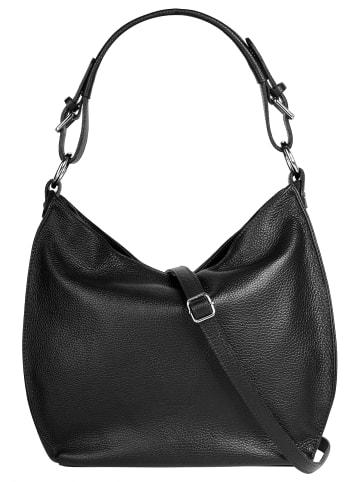 Samantha Look Shopper echt Leder in schwarz