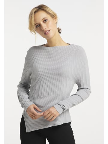 usha WHITE LABEL Damen Pullover in Hellgrau