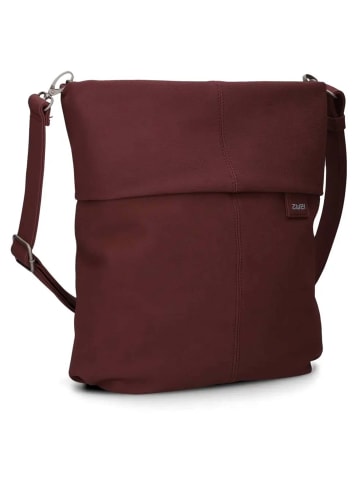 Zwei Mademoiselle M12 - Schultertasche 32 cm (cord-wood) in rubin