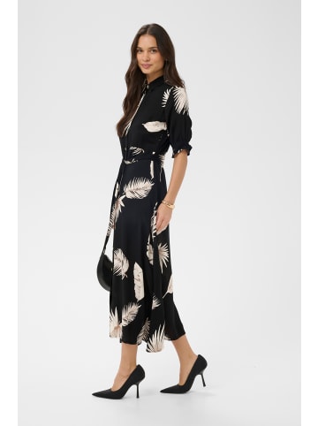 Kaffe Kleid KAvelana Regular fit in Large Scale Leaf Print