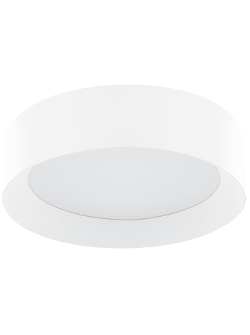 Beliani Deckenleuchten LOEI in Weiß - (W) 45 x (H) 10 x (L) 45 cm